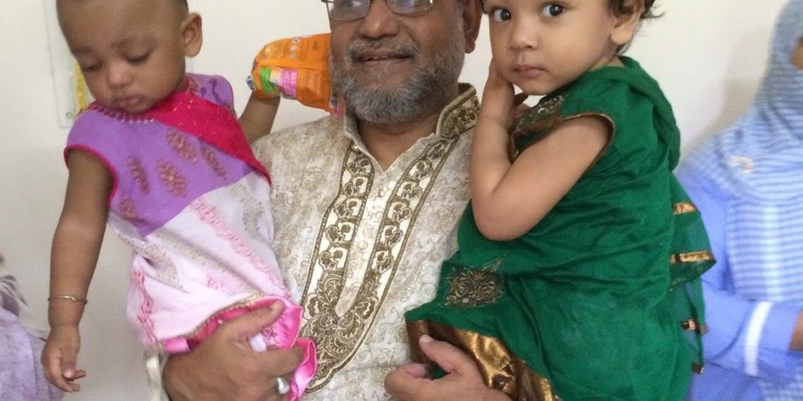 গ্রেফতার এর কয়েক দিন আগে আদরের নাতনীদের সাথে মীর কাসেম আলী