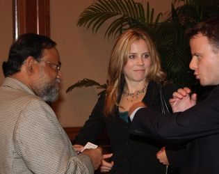 বিদেশী কূটনীতিকদের সাথে মীর কাসেম আলী