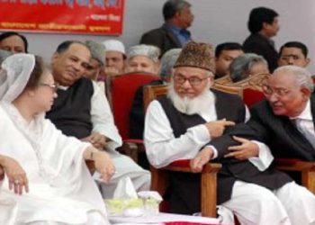 জোটবদ্ধ জনসমাবেশে শহীদ মাওলানা মতিউর রহমান নিজামী