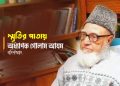 স্মৃতির পাতায় অধ্যাপক গোলাম আযম রাহিমাহুল্লাহ