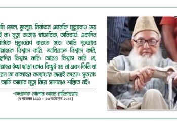 অধ্যাপক গোলাম আযম